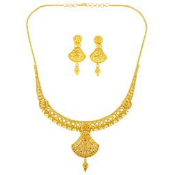 Luxurious Splendor: Exploring 22K Gold Necklace Sets with Price